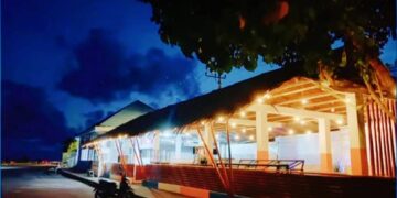 Foto: Teluk Tahuna Food Park Tengah Dipersiapkan. (Dok. Istimewa)