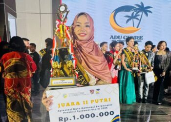 Kota Kotamobagu Raih Prestasi di Ajang Duta Genre Sulut 2025