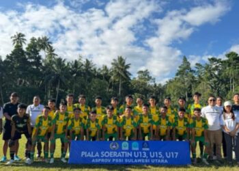 Tim muda Persikokot Kotamobagu melaju ke tahap selanjutnya. (Foto: Angga)