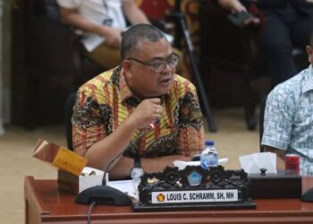 Anggota Banggar, Louis C. Schramm. (foto: istimewa)