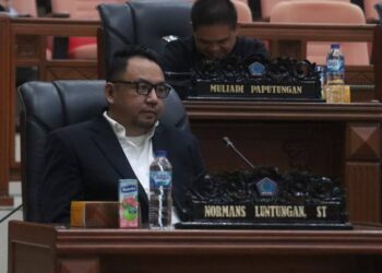 Anggota DPRD Sulut, Normans Luntungan. (foto: Setwan)