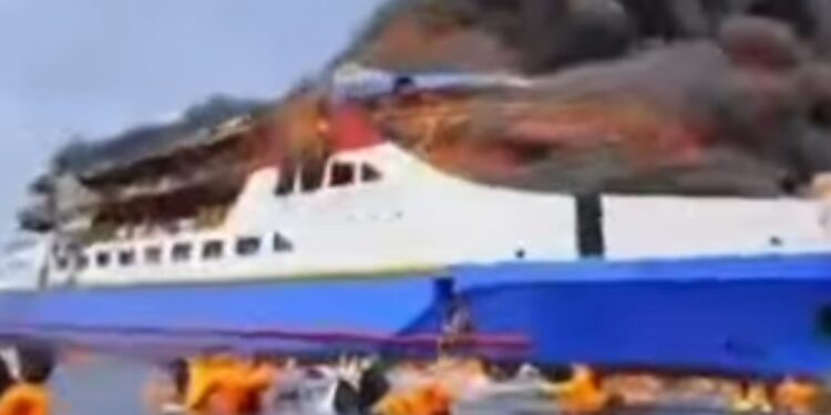 Peristiwa naas yang menimpa KM Barcelona VA di perairan Talise Minahasa Utara.