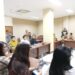 Keterwakilan Yayasan dan Rektor Prisma Manado yang hadir RDP bersama Komisi IV DPRD Sulut. (foto; meikel/barta)