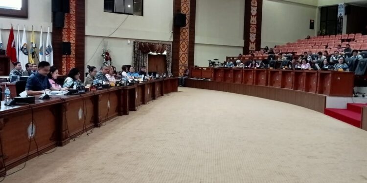 Proses pembahasan RPJMD 2025 - 2029. (foto: meikel/barta)