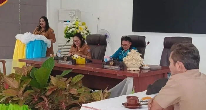 Ny Lesly Makainas Sasiwu Pimpin Rapat Persiapan HUT Kemerdekaan RI ke-80