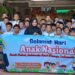 Anggota DPD RI asal Gorontalo, Senator Rahmijati Jahja, menggelar acara sholawatan bersama Anak-anak dari berbagai wilayah di Kabupaten Gorontalo. (foto; istimewa)