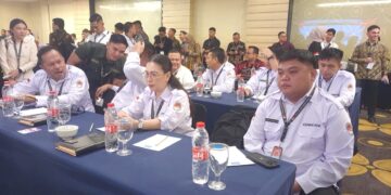 Foto: Wakil Bupati Sangihe, Tendris Bulahari saat mengikuti Musyawarah Nasional (Munas) I Asosiasi Wakil Kepala Daerah Indonesia (Aswakada) yang digelar di Hotel New Saphir, Yogyakarta. (Dok. Istimewa)