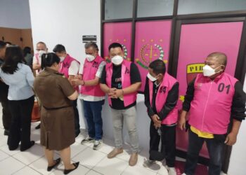 ASN Bitung ditetapkan tersangka. (foto: istimewa)