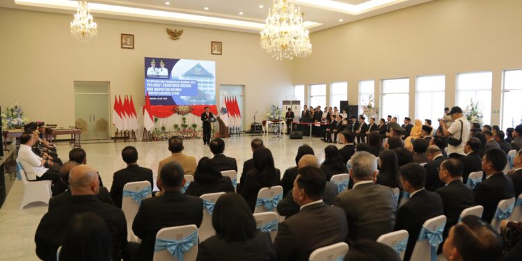 Tahlis Gallang Dilantik Pj Sekprov Sulut, Weny Gaib: Beliau Sosok Birokrat Andal