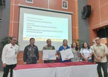 Pemerintah Bolmong dan Polimdo jalin kerja sama. (foto: meikel/barta)