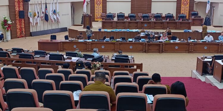 Situasi pembahasan RPJMD 2025-2029. (foto: meikel/barta)