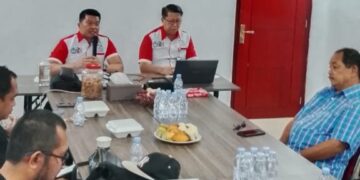 Perumda Air Minum Bitung menggelar Coffee Morning bersama LSM dan Insan Pers. (Foto: Chris/barta1)