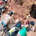 Foto: Pencarian korban penambang di lokasi PETI Bowone. (Dok. Istimewa)