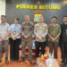 Kunjungan Kajari Bitung, Krisna Pramono ke Mako Polres Bitung. (foto: Chris/Barta1).