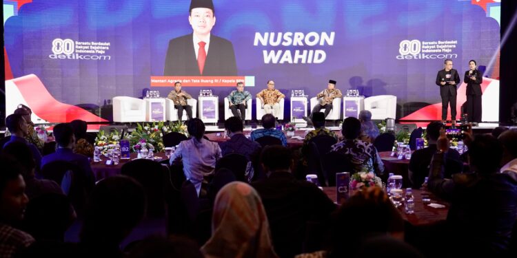 Jadi Pembicara #DemiIndonesia, Menteri Nusron: Siap Menahan Laju Alih Fungsi Lahan