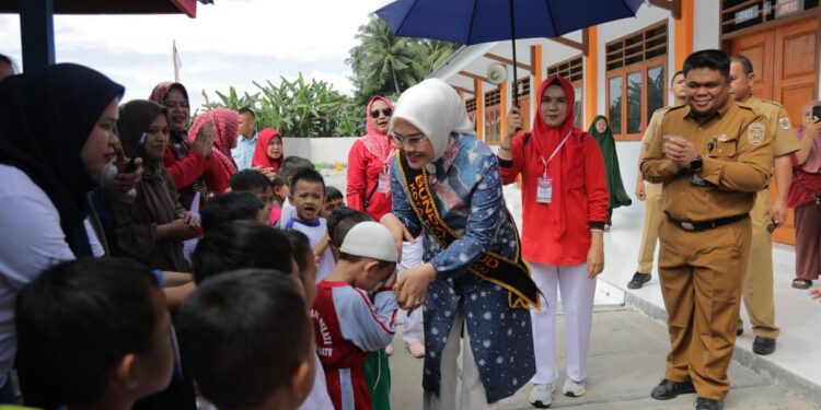 Bunda PAUD Kotamobagu Buka Lomba Kreatif Anak, Warnai Peringatan Kemerdekaan ke-80