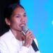 Atlet nasional sekaligus pemegang rekor nasional Half Marathon (HM) putri, Odekta Elvina Naibaho, sangat antusias untuk mengikuti PLN Electric RUN 2025. Diketahui, dirinya merupakan juara bertahan PLN Electric RUN selama dua tahun beruntun pada kategori HM putri.. (foto: Humas PLN)