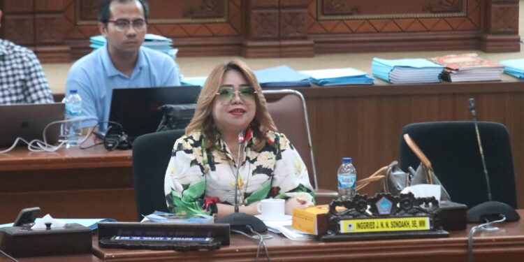 Wakil Ketua Pansus RPJMD 2025-2029, Inggried Sondakh. (foto: istimewa)