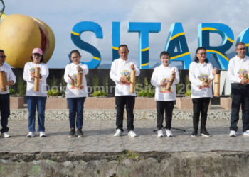 Bupati Chyntia Kalangit Resmi Buka Kegiatan HUT Kemerdekaan RI ke-80 di Sitaro