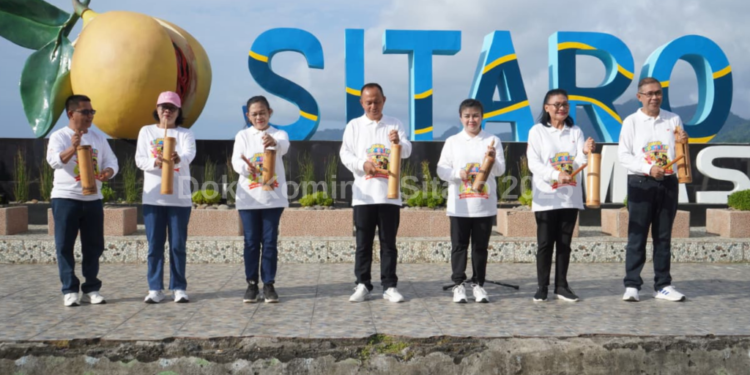 Bupati Chyntia Kalangit Resmi Buka Kegiatan HUT Kemerdekaan RI ke-80 di Sitaro