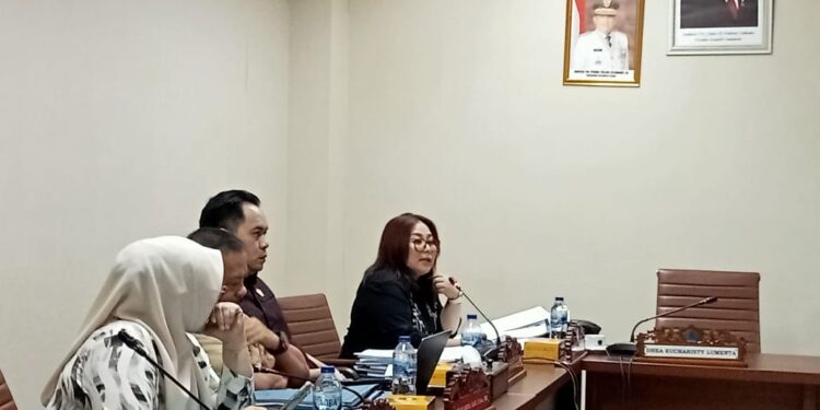 Anggota Komisi II DPRD Provinsi Sulut, Jeane Laluyan. (foto: meikel/barta)