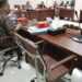 Kursi Kosong di antara jajaran Komisi II DPRD Provinsi Sulut. (foto: meikel/barta)