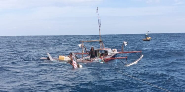 Empat Nelayan Hilang di Bolsel Ditemukan Selamat, Perahu Tenggelam Akibat Cuaca Buruk
