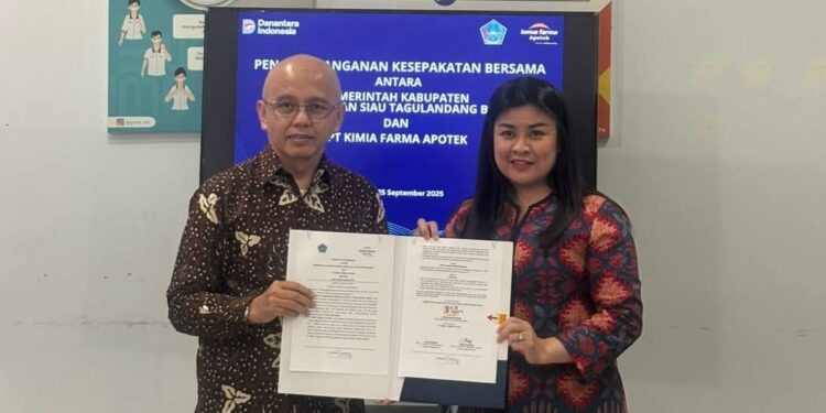 Perjuangan Dua Bulan Bupati Chyntia Kalangit Hadirkan Apotek Kimia Farma di Sitaro