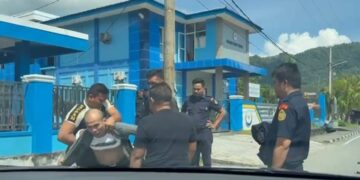 Foto: Dugaan Penganiayaan Wartawan di Kantor PSDKP Tahuna. (Dok. Istimewa)