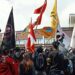 Massa Aksi di DPRD Sulut. (foto: meikel/barta)