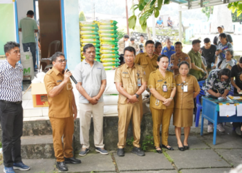 Pantau Gerakan Pangan Murah, Ini Kata Wabup Heronimus Makainas