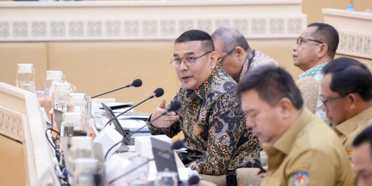 Wamen Ossy Apresiasi Dukungan Komisi II DPR RI dalam Kenaikan Pagu Anggaran 2026