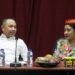 Direktur Manajemen Pembangkitan PT PLN (Persero), Rizal Calvary Marimbo (kiri) bersama dengan PLT Rektor Universitas Sintuwu Maroso, Dr. Novalita Fransisca Tungka, S.S., M.Pd. (Foto: Humas PLN)