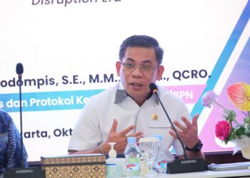 Sosialisasi di Kanwil BPN Provinsi Banten, Mocodompis Ingatkan Komunikasi Efektif