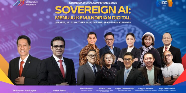 IDC 2025 fokus pada kemandirian digital. (Gambar: AMSI)