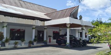 Foto: Kantor DPRD Kepulauan Sangihe. (Dok. Rendy Saselah)