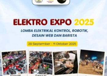 Semarak Dies Natalis ke-38, Jurusan Teknik Elektro Polimdo Gelar “Elektro Expo 2025”