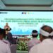 Menteri Perhubungan Republik Indonesia, Dudy Purwagandhi menyampaikan sambutannya dalam agenda Penandatanganan Nota Kesepahaman Tentang Rencana Kerja Elektrifikasi Jalur Kereta Api. (foto: Humas PLN)
