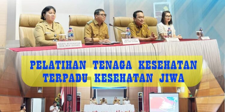 Pemkab Sitaro Tingkatkan Kapasitas Nakes Terkait Kesehatan Jiwa