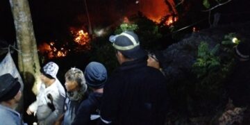 Tambang Emas Tobongon Boltim Memanas! Lima Camp Terbakar Akibat Bentrokan Dua Kelompok