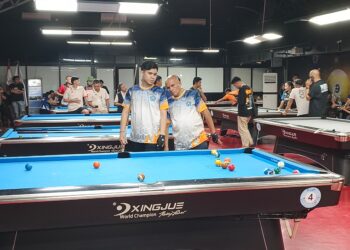 Foro: Atlit biliar Sangihe sumbang emas pertama di Porprov XII. (Dok. Istimewa)