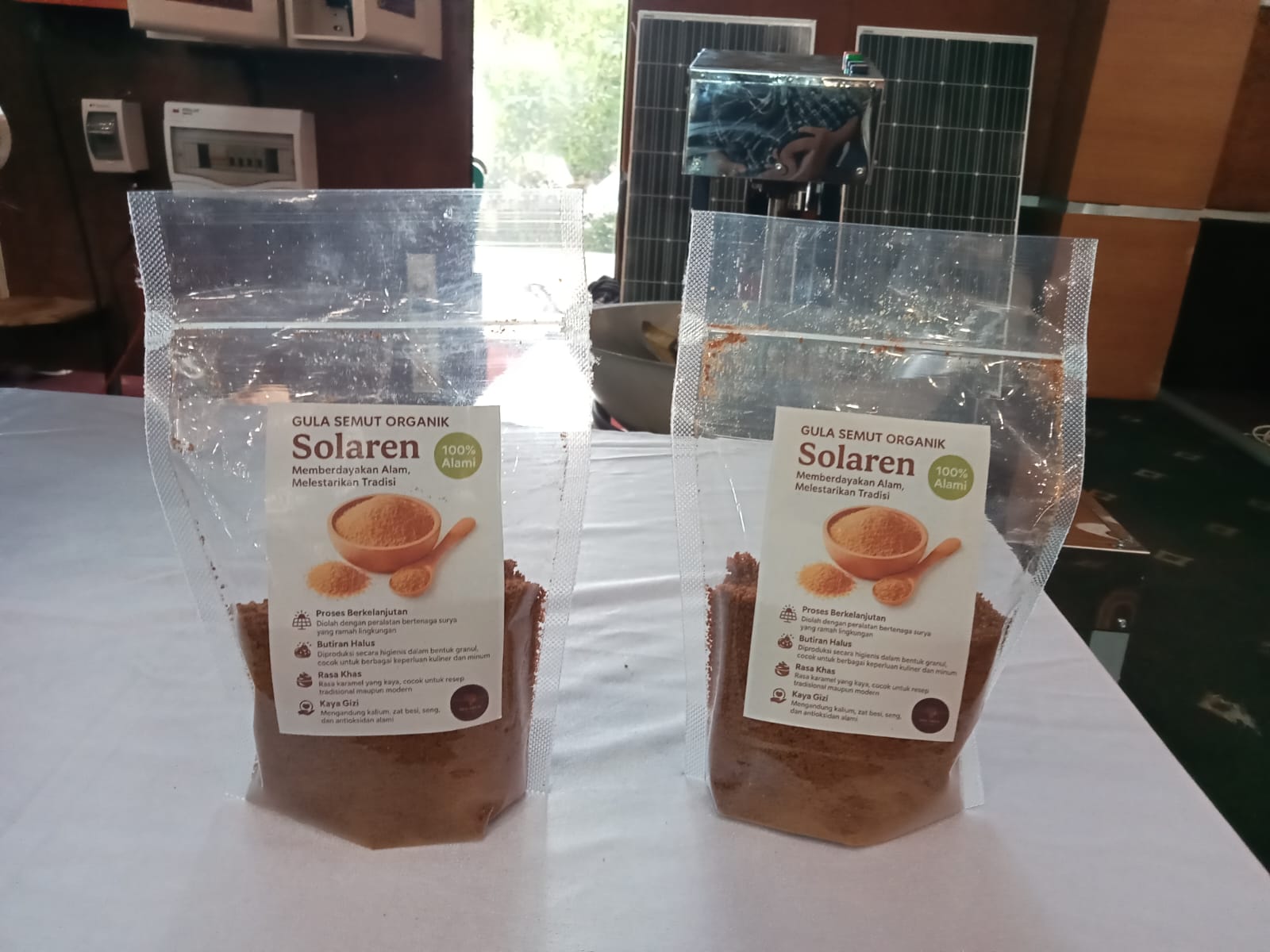 Produk gula semut. (foto: Meikel/Barta)