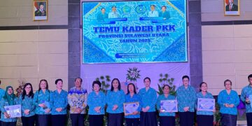 Foto : Temu Kader PKK Se-Sulawesi Utara. (Dok. Istimewa)