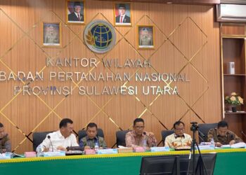 Kakan Pertanahan Manado Ikut Pembinaan Tugas dan Fungsi oleh Tim IX Kementerian ATR/BPN
