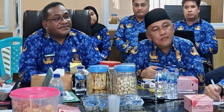 Pesan Kakanwil BPN Sulut saat Monitoring dan Evaluasi di Kantor Pertanahan Kota Manado