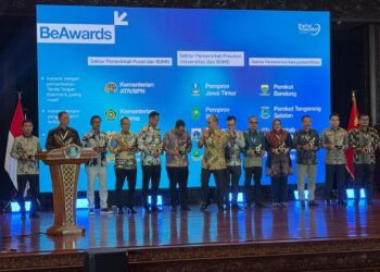 Kementerian ATR/BPN Raih Penghargaan Instansi dengan Pemanfaatan Tanda Tangan Elektronik Paling Masif