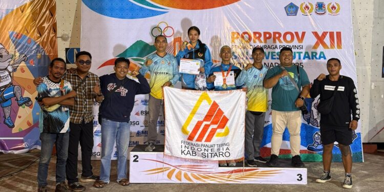 Christiani Mumu Rebut Emas Kedua, Sitaro Koleksi 3 Emas dari Panjat Tebing di Porprov 2025