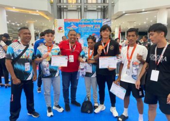 Membanggakan, Wushu Sitaro Dulang 2 Emas di Porprov XII Sulut