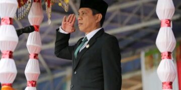 Wali Kota Weny Gaib Pimpin Upacara Hari Pahlawan 2025