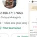 Waspada! Penipu Gunakan Nama Pejabat SatPol PP Kotamobagu untuk Modus WhatsApp